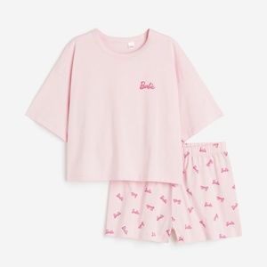 H & M Barbie Pajama set NWT